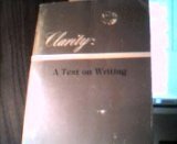 Clarity: A text on writing 0941018016 Book Cover