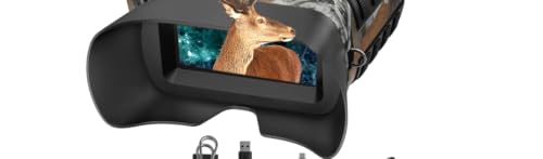 4K Night Vision Goggles with Optical Zoom
