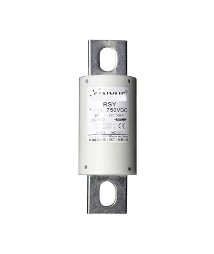 Fusible de pile charge CC 160A 750V à tube rond pour véhicule électrique EV