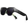 Smart AR Glasses Real-time Translation and Text Prompt 3D with Camera for Movie Watching Full-Color(Air Green)