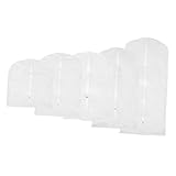 Housse pour vêtements suspendus à la maison: la conception réutilisable permet de la laver pour garder les vêtements propres, chemise transparente