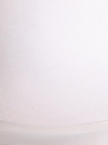 Image of Clovia Women's Cotton Rich Solid Non-Padded Full Cup Wire Free T-Shirt Bra - White