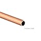 TA-VIGOR Kupfer-Rundrohre, 2 mm Außendurchmesser, 0,2 mm Wandstärke, 300 mm lang, gerade, Rohre für Hobby, Handwerk, Baumodelle, Gebäudedekorationen, Rahmen, Industrie, Gartenprodukte, 5 Stück