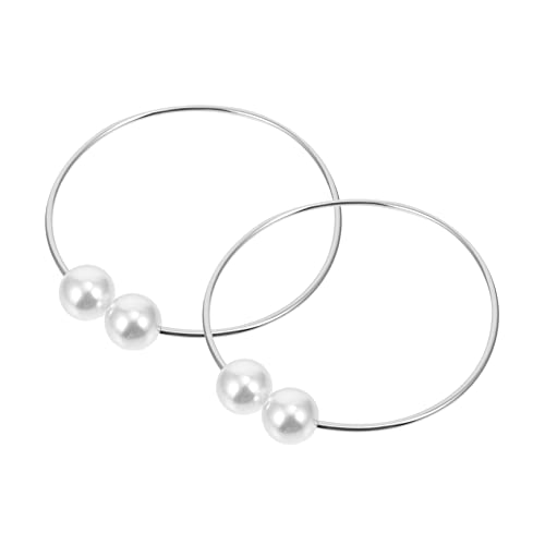 Cabilock 2pcs Chic Adjustable Curtain Tiebacks for Stylish Drapery Modern Design for Living Room and Bedroom Decor