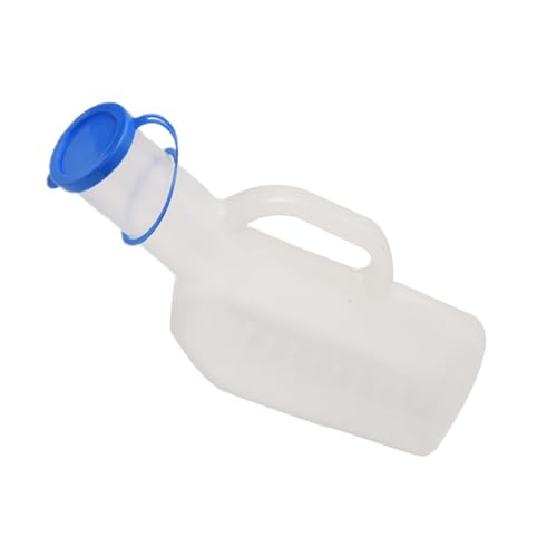 FOMIYES 1000ml Urinal Pot Lid Large Capacity Urinal for Patient Nursing Chamber Pot Paralyzed Bottle