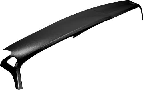 Dashskin American Made Half Dash Cover Compatible With 02-05 Dodge Ram In Black - Easy Cracked Dash Fix - Covers Main Dash Half Only #TOP4