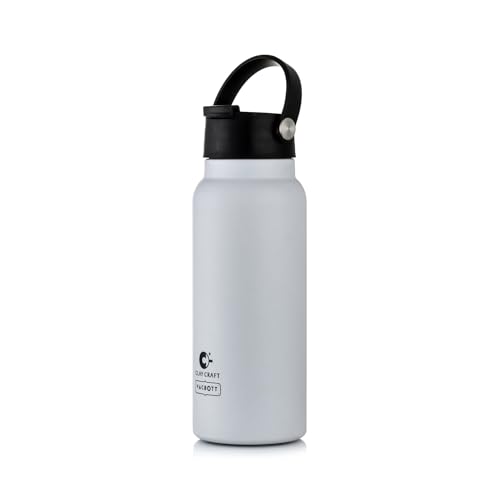 Image of CLAY CRAFT VACBOTT Phantom Double Walled |18 Hour Hot and 24 Hours Cold Water Bottle Vacuum Insulated|Flask Bottle 700ML, 1 Pcs|Easy to Carry|Hiking|Travel Bottle|BIS Certified|1 Year Limited Warranty