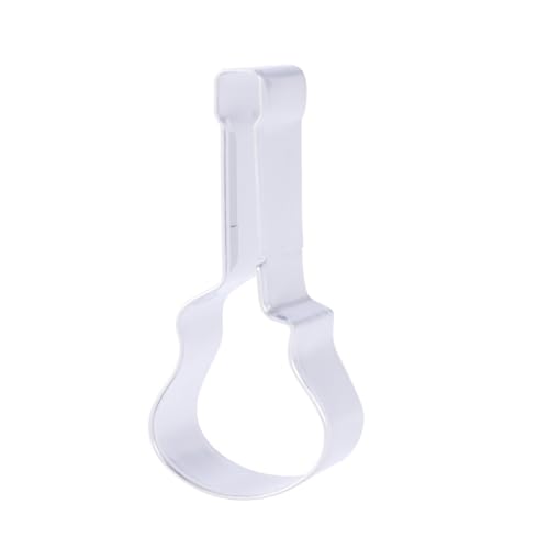 ARTSEWPLY Cortador de Galletas Acero Inoxidable Forma Guitarra Molde para Fondant y Chocolate Antiadherente Fácil de Limpiar para Repostería Creativa y Decoración de Pasteles