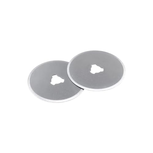 Antrader Lâminas de corte rotativo de 28 mm, lâminas de substituição, lâmina de corte de tecido rota