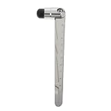 Healeved Diagnosehammer aus Edelstahl 304 mit PP Griff Silber Robust für medizinische Einrichtung und Krankenhaus Neurologischer Reflexhammer zur Diagnose
