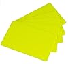 Pack of 100 Yellow CR80 PVC Cards | 30 mil by easyIDea #1