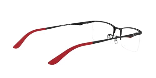 Image of Ray-Ban Men Clear Lens Rectangle Frames - 0RX6323I