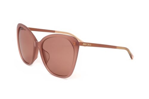 JIMMY CHOO Butterfly Sunglasses Ele/F/S FWM4S Transparent Nude 59mm