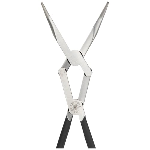 Pince à mâchoires moletées coudées Klein Tools 71401 robuste - 8