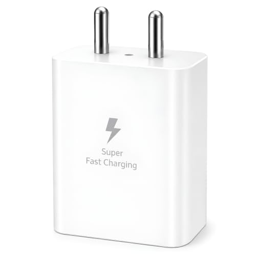 Image of Scalebee 45W Super Fast Charger Adapter for Samsung Galaxy (Charger Only) | S /A /M /F /Z Series Compatible, S26 /S25 /S24 /S23 /S22 /S21 /Plus /Edge /Ultra /Flip /Fold, PD 3.0, Super Fast Charging 2.0