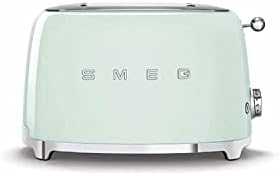 Smeg TSF01BLUK 2 Slice Toaster, Extra Wide Slots, 3 pre set options, Black