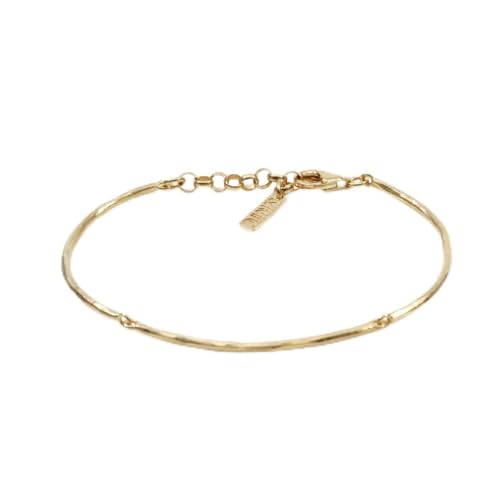 Bracelet en Or Blanc Toubkal Unic : le cadeau artisanal idéal en argent 925