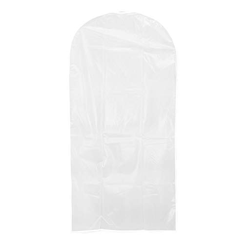 Bolsa de almacenamiento de vestuario Chhelihl, para protector de cubierta de pelaje de traje de prenda, 5 piezas de tapa de polvo colgante de ropa, material duradero, diseño (60*80cm (pequeño))