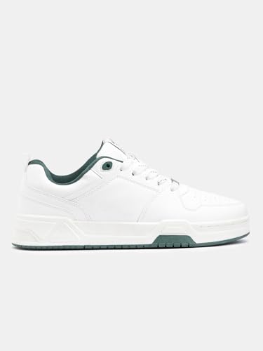 Image of WROGN Men's Sneakers | Contrast Accent Design | Lace-up Closure