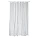 Produktbild MSV Anti-Schimmel Duschvorhang - Anti-Bakteriell, waschbar, wasserdicht, mit 12 Duschvorhangringen - Polyester, "Uni Weiß" 120x200cm