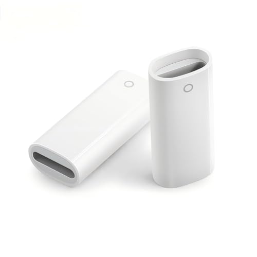 COOYA Pencil Adapter Compatible with Apple Pencil 1st Gen Generation, 2-Pack iPencil Charger Connector for Lightning Charging Adapter for iPad Pro Air