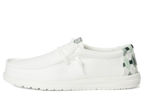 HEYDUDE Men's Wally Shamrock Argyle Loafer4