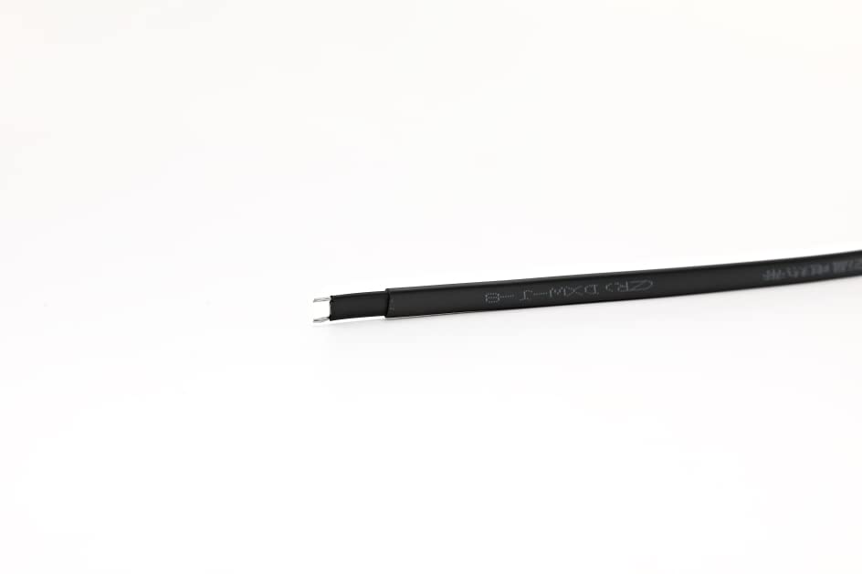 Câble Chauffant autorégulant 220V 8mm Drainer l'eau empêcher Le Tuyau de geler Le système de traçage Thermique dégivrer Les Fils de Fonte de neige-30M