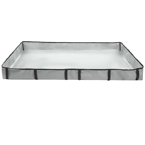 Guinea Pig Cage Liner Tarp Bottom Waterproof and Washable Base Also for Rabbits, Bunny, Chinchesillas, Hedgehog, Ferrets and Other Small Animals(12x48 inches)