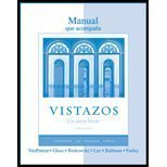 VISTAZOS:UN CURSO BREVE-WKBK+LAB MAN.