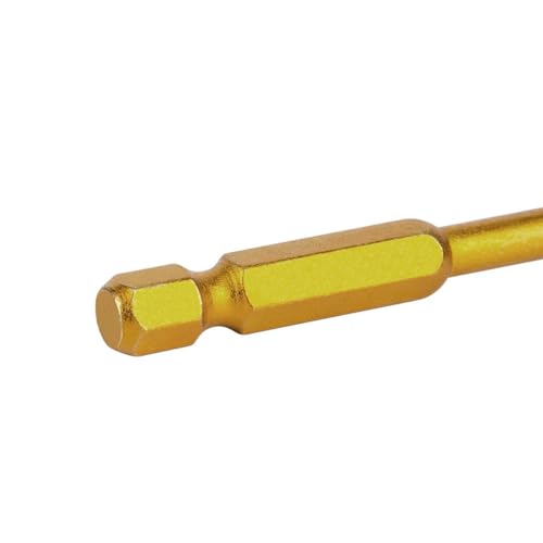 Kit com 3 Broca de Titânio de 6mm e com Ponta Cruzada para Vidro, Azulejo, Cerâmica e Porcelanato