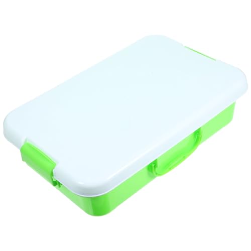 ibasenice Portable Sandbox with Lid Covered Toy and Girls Outdoor Playset Storage Box for Boys and Girls Toys