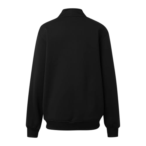 Chaqueta bomber para mujer con cuello alto y cremallera frontal 6