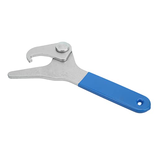 Einstellbarer Stoßdämpfer-Schlüssel für Motorrad Stoßdämpfer Verstellbarer Hakenbacken Rutschfest für Federhalsbänder 35-75 Mm