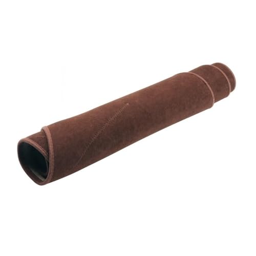 Protection de tableau de bord Nissan Qashqai J11 tapis sur mesure marron de luxe