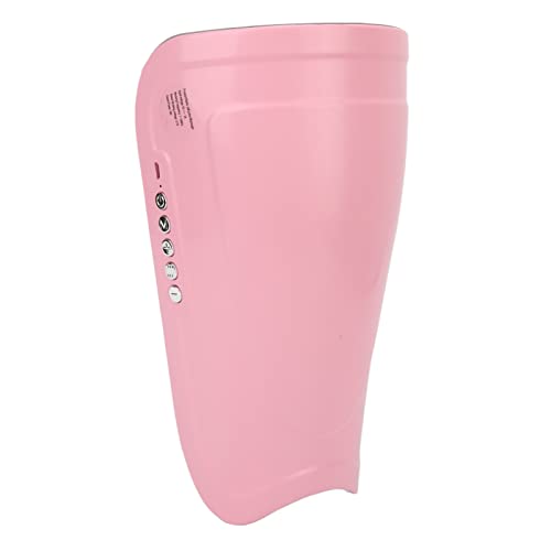 Calf Massager for Circulation, Hot Compression Stainless Steel Relieves Stiffness Reduce Device Calf Massage with Fat Edema Massager Leg Calf Electric Foot Massagers Hot(Pink)