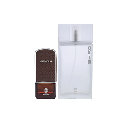 AJMAL Aristocrat And Shiro Edp Citrus Woody Spray Perfume For Men (75 Ml + 90 Ml), Oriental, Fresh - Image 2