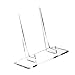 Clear Display Stand Clear Books Stand Decorative Clear Acrylic Display Stand Easel Multifunction Display Holders