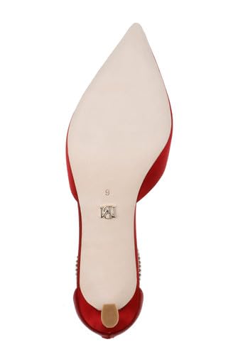 Image of Badgley Mischka Women's Lilibeth Dual-Strapped Kitten Heels