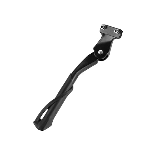 Hihaha Fit 20-22 Inch Bicycles Adjustable Bicycle Stand with Central 2 Holes Non-Slip Side Stand Kickstand Bicycle for Mountain Bike E-Bike Trekking Durable Material