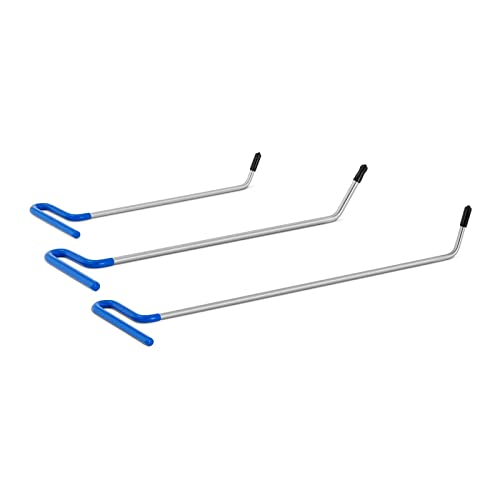 MSW Set De Varillas para Reparar Abolladuras En Carrocería MSW-DENTPULLER.SET14 (Respetuoso con la Pintura, para pequeñas abolladuras, Juego de 3 Varillas)