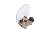 Lancer Tactical Airsoft Foldable Lens Shield Rail Mounted Lens Protector Airsoft Dot Sight Reflex Scope Screen Protector-(Dark Earth)