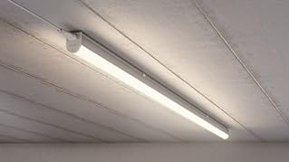 Philips Ledinaire LED Batten Light 1200mm 20W 1900lm 3000K Warm White, Opal Diffuser, IP20, 174° Wide Beam, TW1-Ready, Slim Surface Mount Ceiling Light - Image 6