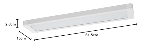 Barre lumineuse de bureau à LED LEDVANCE 60 cm luminaire intérieur blanc froid LED office line