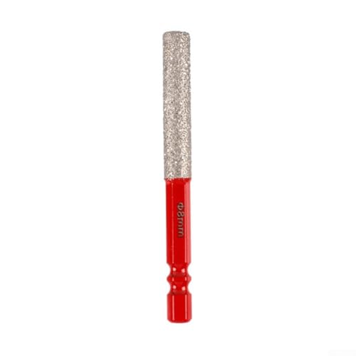 Juego de brocas hexagonales para perforación en seco y molienda ligera en azulejos de cerámica, porcelana y vidrio – abridor de agujeros de 6 mm/8 mm/10 mm/12 mm (8 mm)