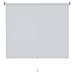 Produktbild Verdunkelungsrollo Springrollo Mittelzugrollo 13 Farben klemmfix Rollo ohne Bohren Breite 62-202 cm Höhe 180 cm Fenster Vorhang blickdicht verdunkelnd klemmbar Klemmträger (122 x 180 cm / Hellgrau)