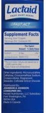 LACTAID Fast Act Caplets 60 ea (Pack of 2)