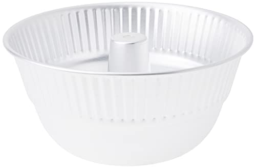 Pentole Agnelli Family Cooking Pastry Pudding Mould With Tube, Diameter 20 Cm, Grey