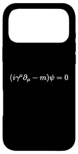 Dirac Equation Quantum Mechanics Nerdy Physics �w���M�t�g �X�}�z�P�[�X iPhone 17 Pro Max �p