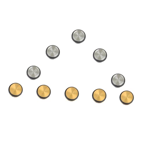 BESPORTBLE 10Pcs Flute Sound Hole Plugs Open Hole Repair Accessories Durable for Wind Instruments Portable Easy to Use Colors Included