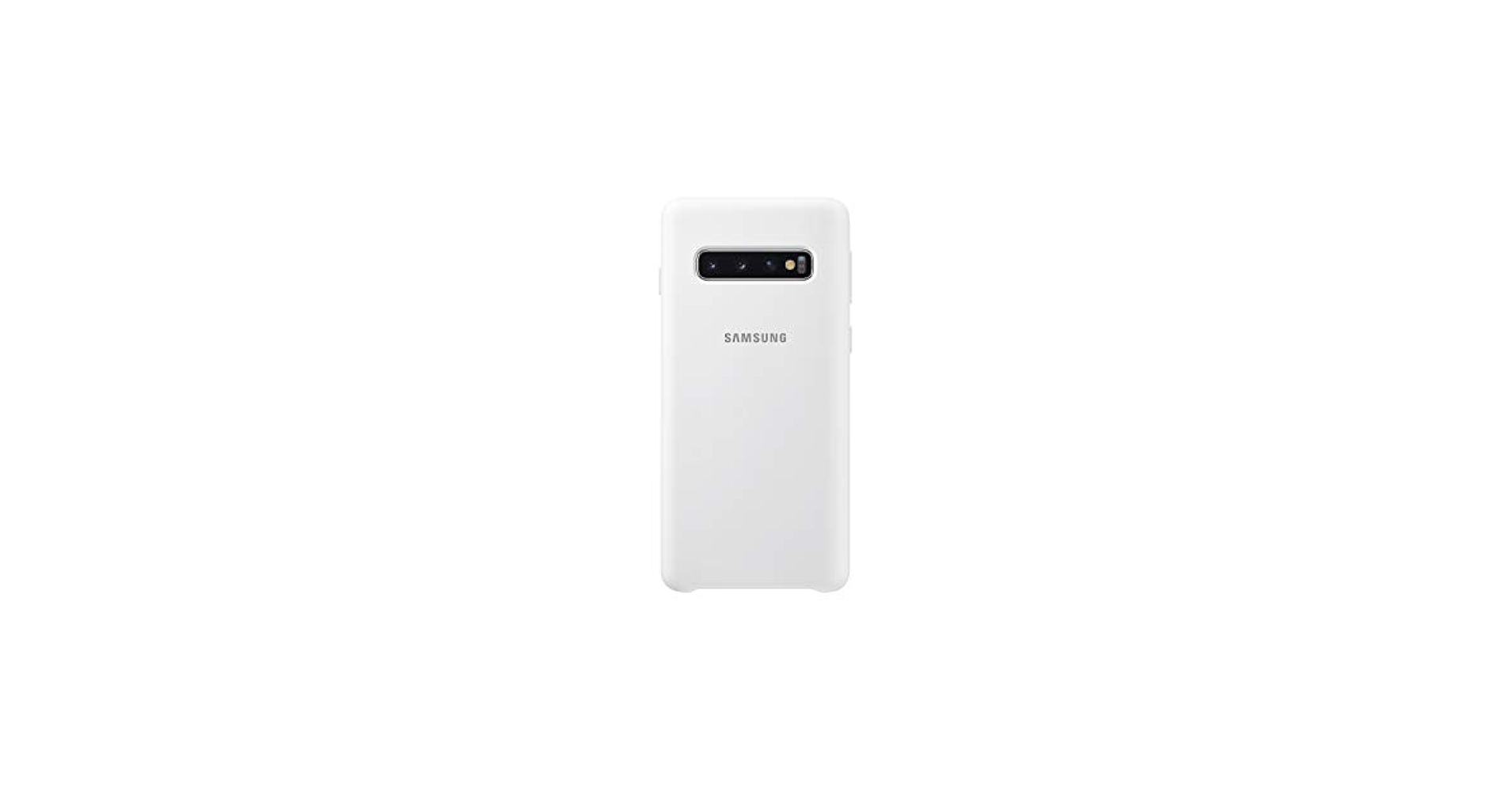 Amazon.com: Samsung Galaxy S10 Silicone Case, White, EF